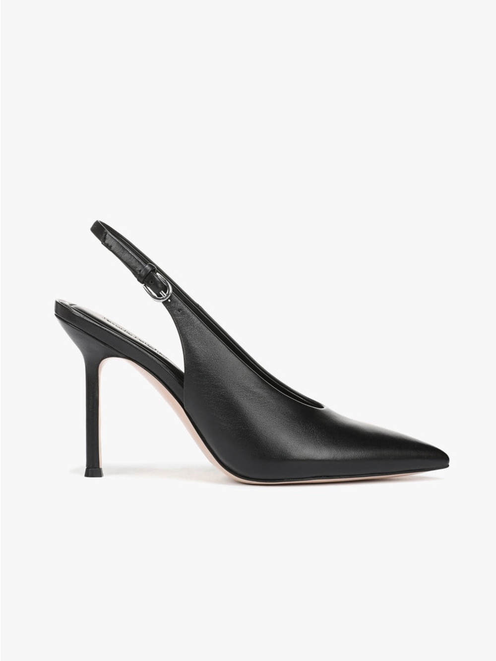 Favorite Daughter Remy 95MM Black Leather Slingback Pumps Size 9